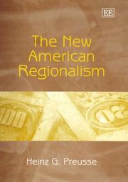 Cover of: The New American Regionalism by Heinz G. Preusse