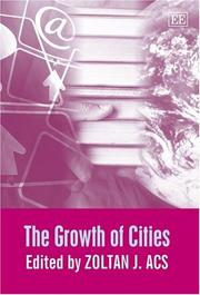 Cover of: The Growth of Cities