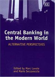 Cover of: Central Banking In The Modern World by 