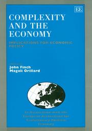 Cover of: Complexity and the economy by edited by John Finch, Magali Orillard.