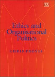 Cover of: Ethics and organisational politics