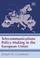 Cover of: Telecommunications policy-making in the European Union