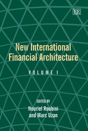 Cover of: New international financial architecture