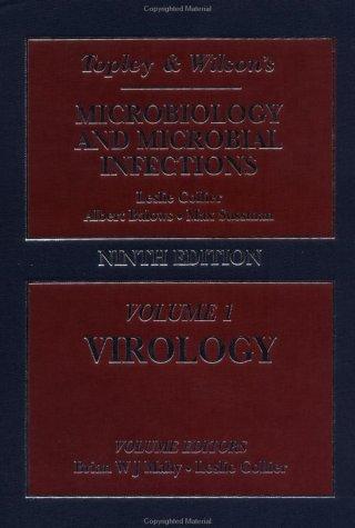 Topley and Wilson's Microbiology and Microbial Infections: Volume 1 by Brian W. J. Mahy