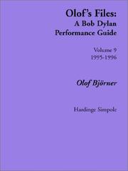 Cover of: Olof's Files by Olof Bjorner