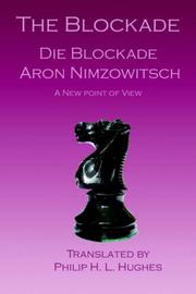 Cover of: The Blockade by Aron Nimzovich