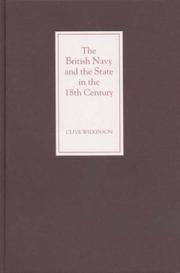 Cover of: The British Navy and the State in the Eighteenth Century