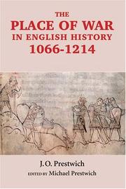 Cover of: The place of war in English history, 1066-1214