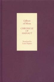 Cover of: Chronicle of Hainaut by Gilbert of Mons