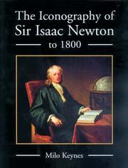 Cover of: The Iconography of Sir Isaac Newton to 1800