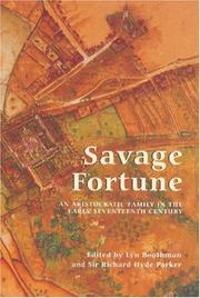 Cover of: Savage Fortune: An Aristocratic Family in the Early Seventeenth Century (Suffolk Records Society)