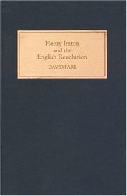 Cover of: Henry Ireton and the English Revolution by David Farr