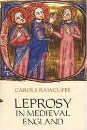 Cover of: Leprosy in Medieval England