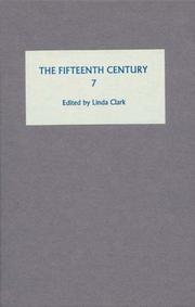 Cover of: The Fifteenth Century VII: Conflicts, Consequences and the Crown in the Late Middle Ages (The Fifteenth Century) (The Fifteenth Century)