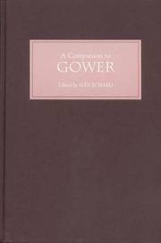 A companion to Gower by Siân Echard