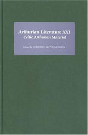 Cover of: Arthurian Literature XXI by Ceridwen Lloyd-Morgan