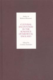 Cover of: Cultural Encounters in the Romance of Medieval England