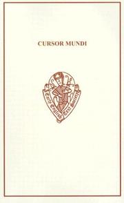 Cover of: Cursor Mundi: A Northumbrian Poem of the XVth Century: Part V: Text, lines 23827-end, Appendices (Early English Text Society Original Series)