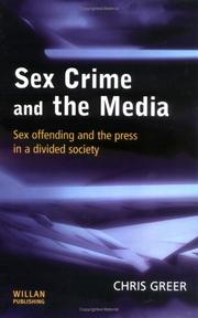 Cover of: Sex crime and the media by Chris Greer