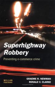 Cover of: Superhighway robbery: preventing e-commerce crime