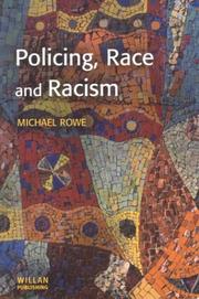 Cover of: Policing, race and racism