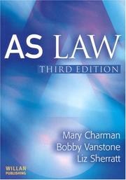 Cover of: AS law by Mary Charman