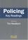 Cover of: Policing