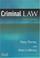 Cover of: Criminal law