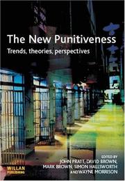 Cover of: The new punitiveness by edited by John Pratt ... [et al.].
