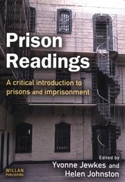Cover of: Prison Readings: A Critical Introduction To Prisons and Imprisonment