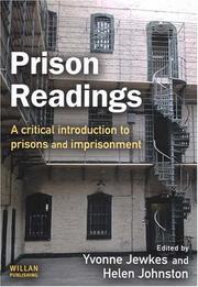 Cover of: Prison Readings: A Critiacal Introduction To Prisons and Imprisonment