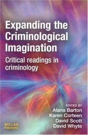 Cover of: Expanding The Criminological Imagination by 