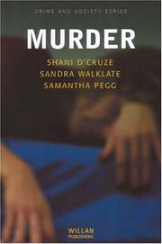 Murder by Shani D'Cruze, Samantha Pegg, Sandra Walklate