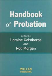 Cover of: Handbook of Probation by 