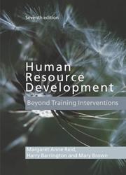 Cover of: Human Resource Development