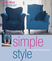 Cover of: Simple Style by Julia Bird, Bridget Bodoano