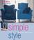 Cover of: Simple Style