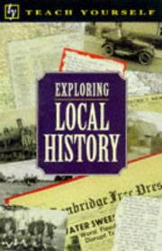 Cover of: Exploring local history