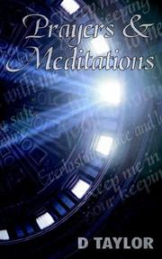 Cover of: Prayers and Meditations