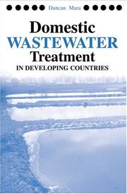 Cover of: Domestic Wastewater Treatment in Developing Countries | Duncan Mara
