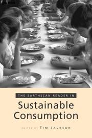 Cover of: The Earthscan Reader on Sustainable Consumption