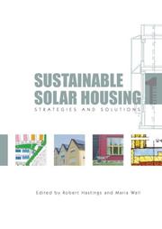 Cover of: Sustainable Solar Housing: Strategies and Solutions