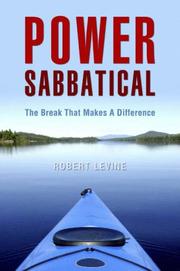 Cover of: Power Sabbatical by Robert Levine