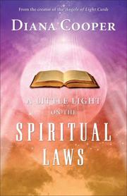 Cover of: A Little Light on the Spiritual Laws by Diana Cooper