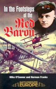 Cover of: In the footsteps of the Red Baron by O'Connor, Mike