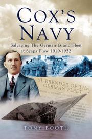 Cover of: COX'S NAVY: Salvaging The German Grand Fleet at Scapa Flow 1919-1922