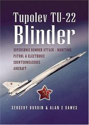Cover of: TUPOLEV TU-22 BLINDER by Sergey Burdin