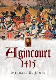 Cover of: Agincourt 1415