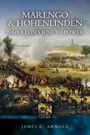 Cover of: Marengo & Hohenlinden: Napoleon's Rise to Power