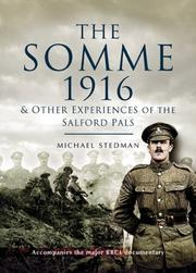 Cover of: SOMME 1916, THE: And Other Experiences of the Salford Pals (Pen & Sword Military)